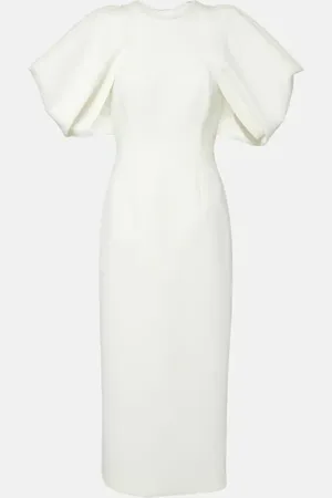 Roksanda Bridal - Abito midi Calita in crêpe
