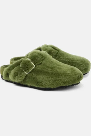 Birkenstock Mules Boston in shearling