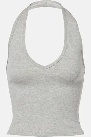NILI LOTAN Top Britt in jersey di cotone