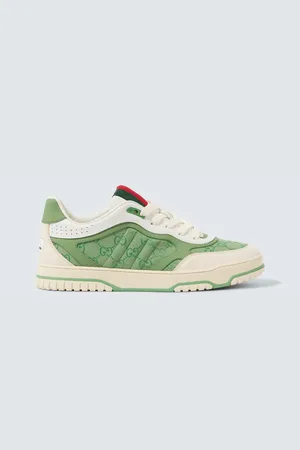 Gucci Sneakers Re-Web con pelle
