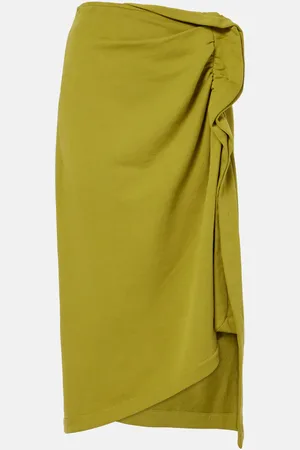 DRIES VAN NOTEN Gonna midi in cotone