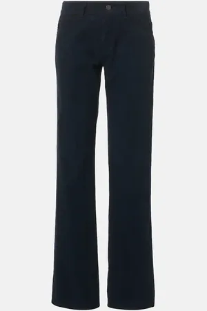 The Row Pantaloni slim Carlyl in velluto di cotone a coste