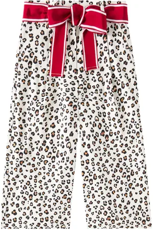 MONNALISA Pantaloni in misto cotone con stampa