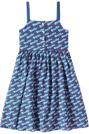 Stella McCartney Abito in cotone con stampa