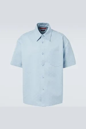 Gucci Camicia bowling in jacquard GG di cotone