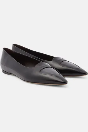 The Row Ballerine Viv in pelle