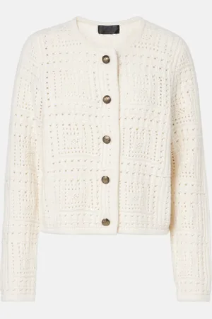 NILI LOTAN Cardigan Harry in maglia di cashmere