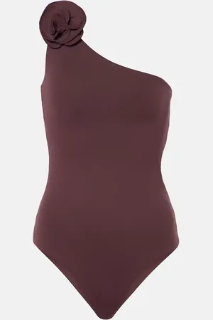 MAGDA BUTRYM Costume intero con applicazione floreale