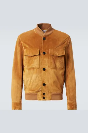 Loro Piana Bomber in suede