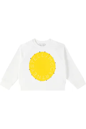 Stella McCartney Felpa in cotone con stampa