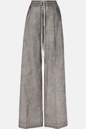 Rick Owens Pantaloni a gamba larga Geth in cotone