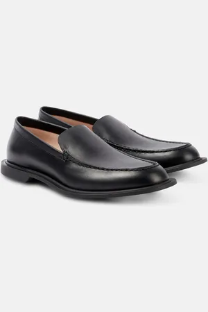 The Row Mocassini Nic in pelle