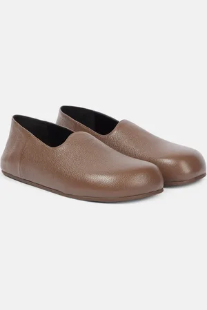 The Row Scarpe slip-on Hugh in pelle