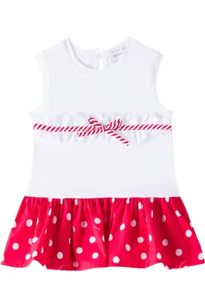 MONNALISA Baby - Abito in jersey di misto cotone