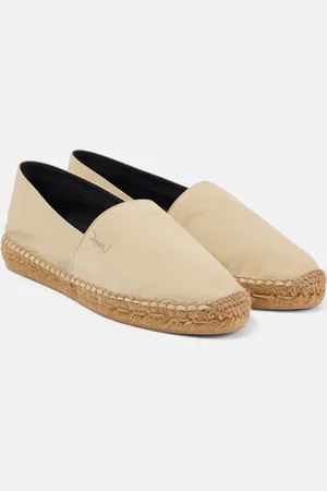 Saint Laurent Espadrillas Cassandre in gabardine di cotone