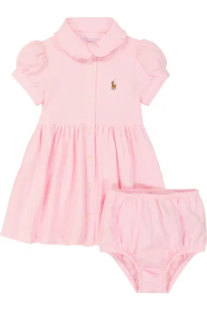 Ralph Lauren Baby - Abito e culottes in cotone