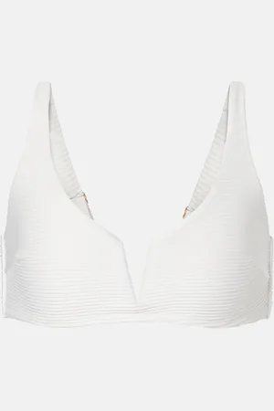 Heidi Klein Top bikini in maglia a coste