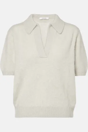 Dorothee Schumacher Top Fluffy Statements in lana e cashmere