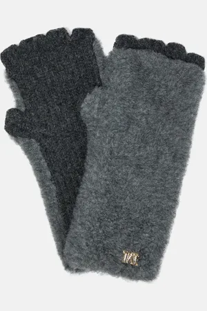 Max Mara Guanti Manny in alpaca, lana e seta