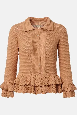 Chloé Chloé Cardigan in crochet di cotone