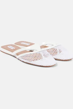 Alaïa Alaïa Mules Infradito in rete e pelle
