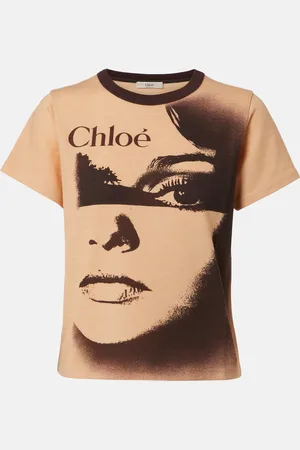 Chloé Chloé T-shirt in jersey con stampa