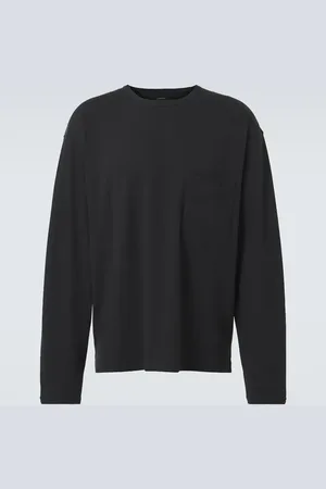 LEMAIRE T-shirt in jersey di cotone e lino