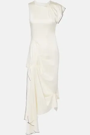 Victoria Beckham Abito midi in raso