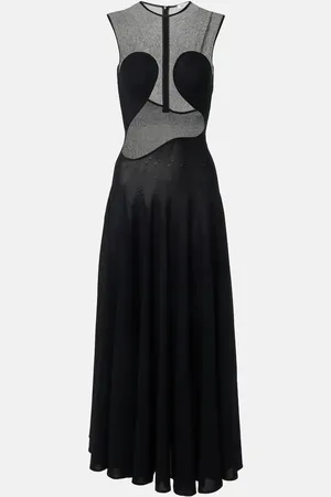 Alaïa Alaïa Abito lungo con pannelli