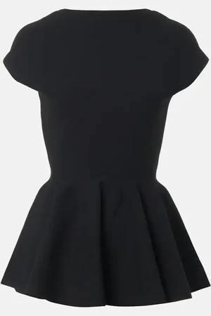 Alaïa Alaïa Top con peplum