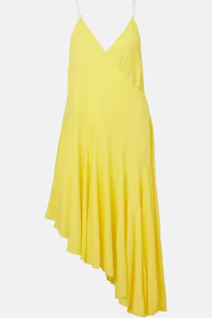 Alaïa Alaïa Abito sottoveste asimmetrico in jersey