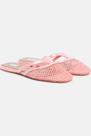 Alaïa Alaïa Mules in mesh e vernice