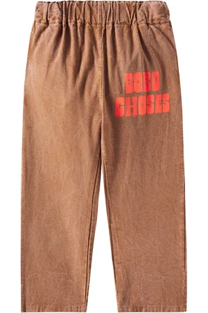 Bobo Choses Pantaloni in cotone con logo