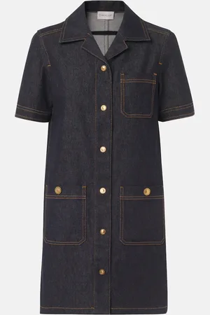Moncler Abito chemisier di jeans