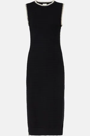 Varley Abito midi Dwight in cotone