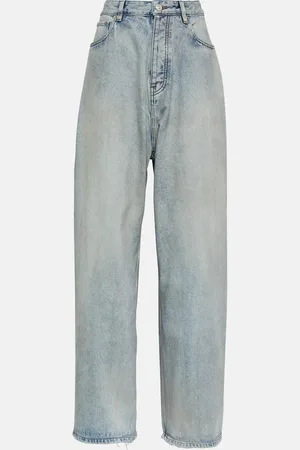 Balenciaga Jeans a gamba larga e vita media