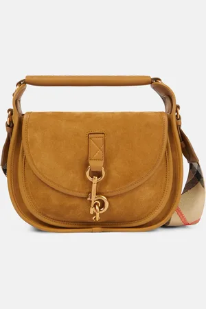 Burberry Borsa a spalla Clip Messanger in suede