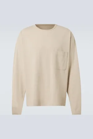 LEMAIRE T-shirt in jersey di cotone e lino