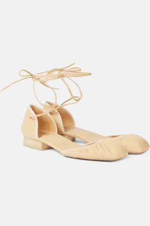 LEMAIRE Ballerine in pelle con pince