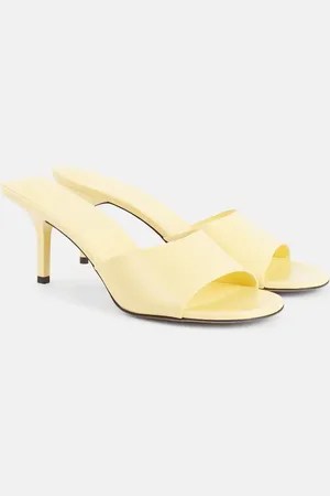 Jacquemus Mules Cubisto 70 in pelle