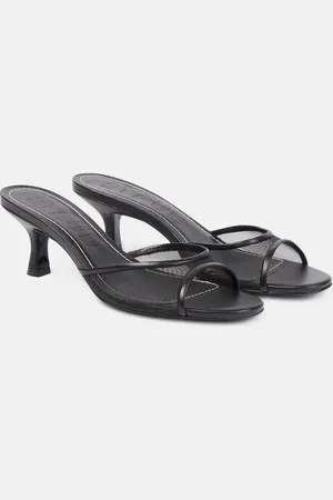 Staud Mules Brigitte 55 in mesh con pelle