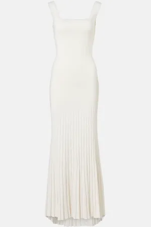 GALVAN Bridal - Abito lungo Atalanta in raso
