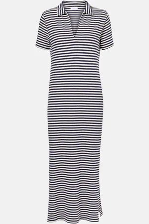 Velvet Abito midi Khan in jersey di cotone