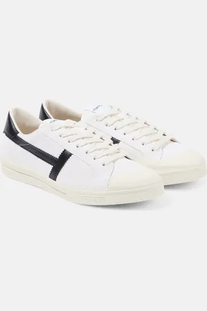 Tom Ford Sneakers in pelle con logo