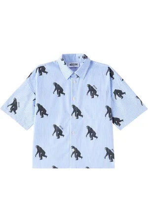 Moschino Camicia in cotone a righe