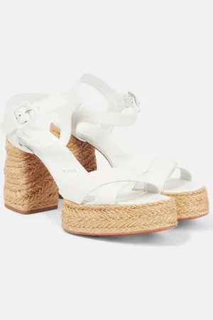 Christian Louboutin Espadrillas Calakala 70 in pelle