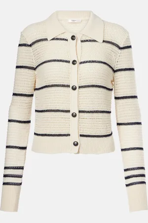 Frame Cardigan The Shrunken in misto cotone