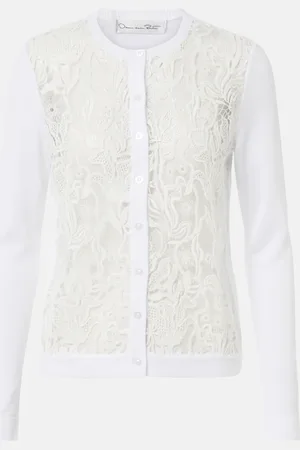 Oscar de la Renta Cardigan in pizzo