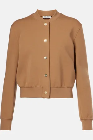 Max Mara Giacca cropped in misto cotone