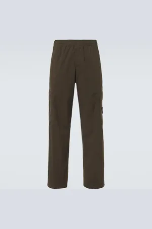 Stone Island Pantaloni regular in misto cotone